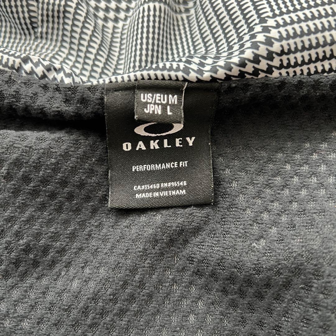 OAKLEY 千鳥柄　ナイロン　ウエア　洗える
