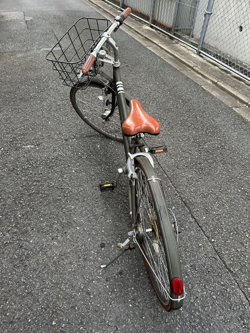 ブリヂストン　マークローザ　自転車 オリーブグリーン