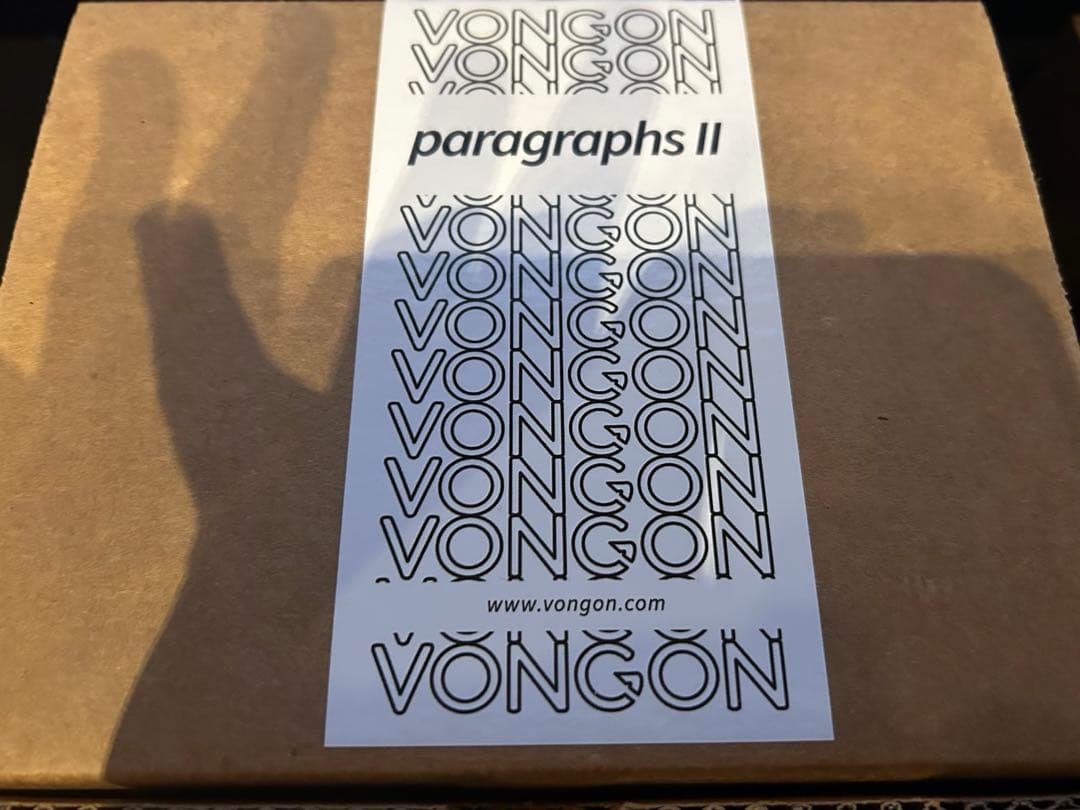 ギター VONGON / Paragraphs II
