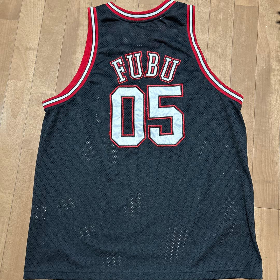 FUBU バスケットボールシャツ　メッシュタンクトップ XLサイズ B-BOY