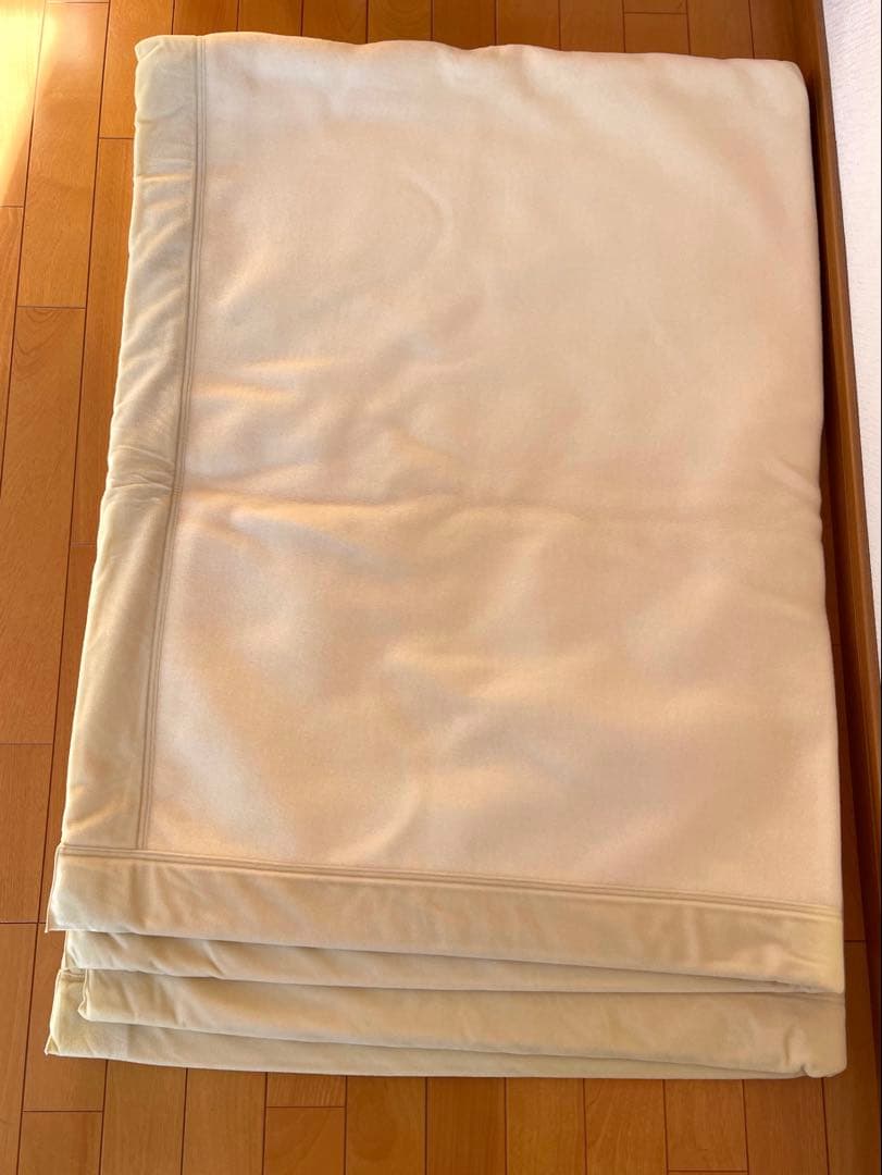 ウール100% 毛布 シングルサイズExcelHuman新品未使用、タグ付き