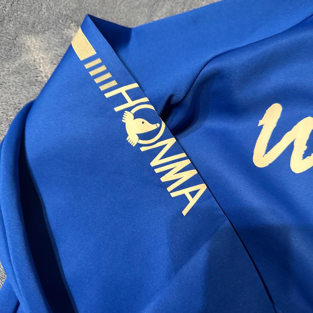 HONMA フルジップジャケット 青