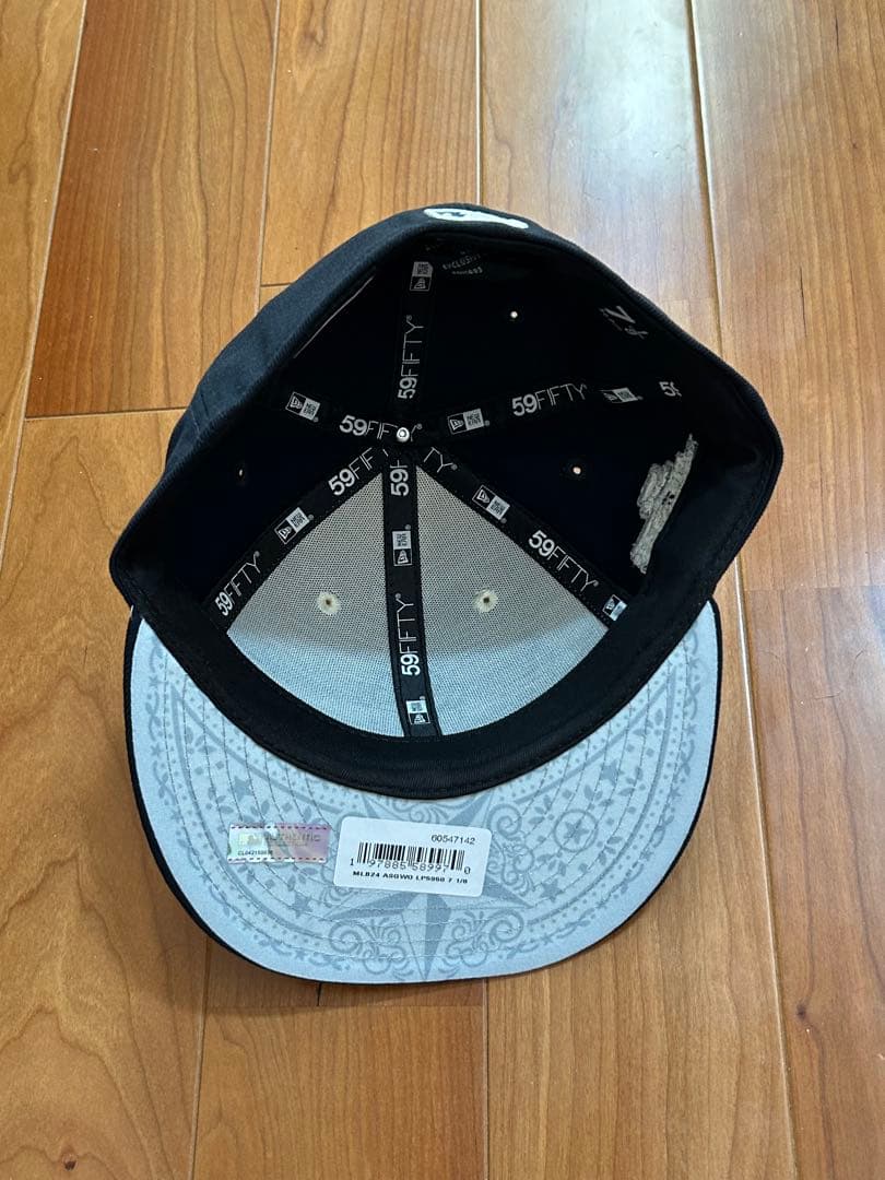 新品 ヤンキース ニューエラ59FIFTY LPキャップ 7 1/8