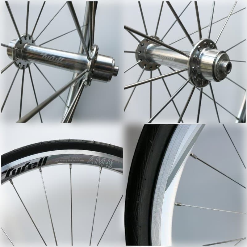 ★Tyrell タイレル 20インチ 451ホイール AM-3 タイヤ付き美品☆