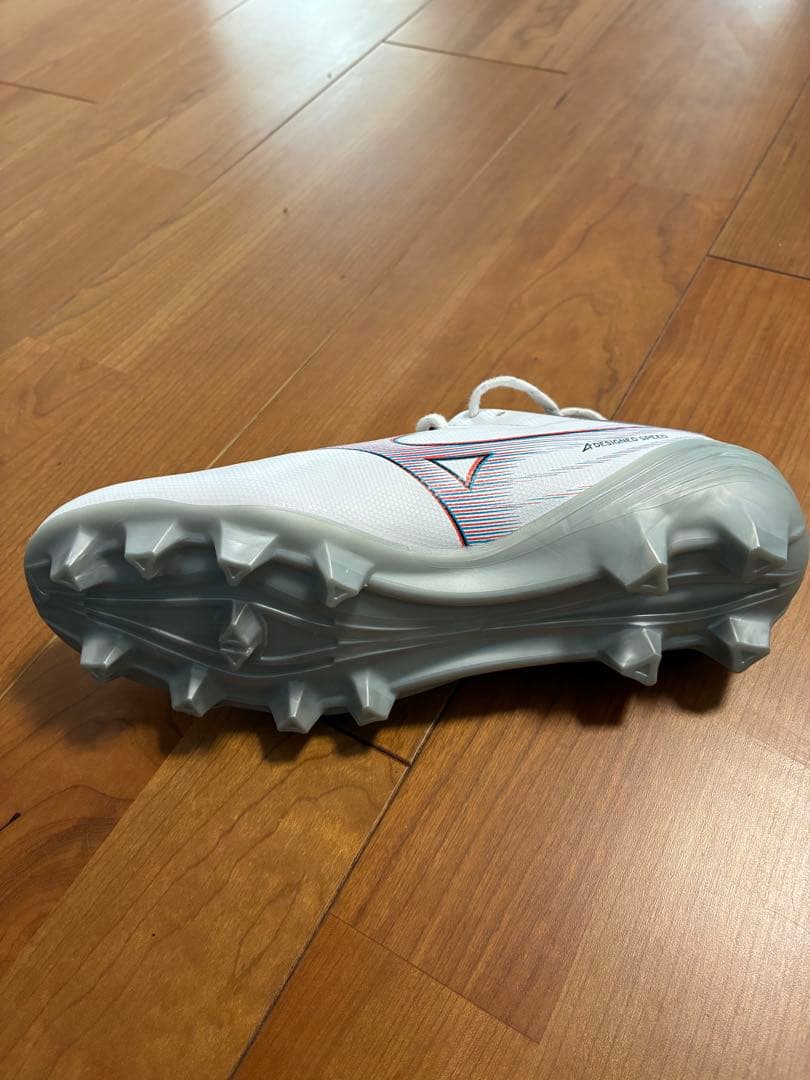 Mizuno サッカーシューズ ホワイト/パープル