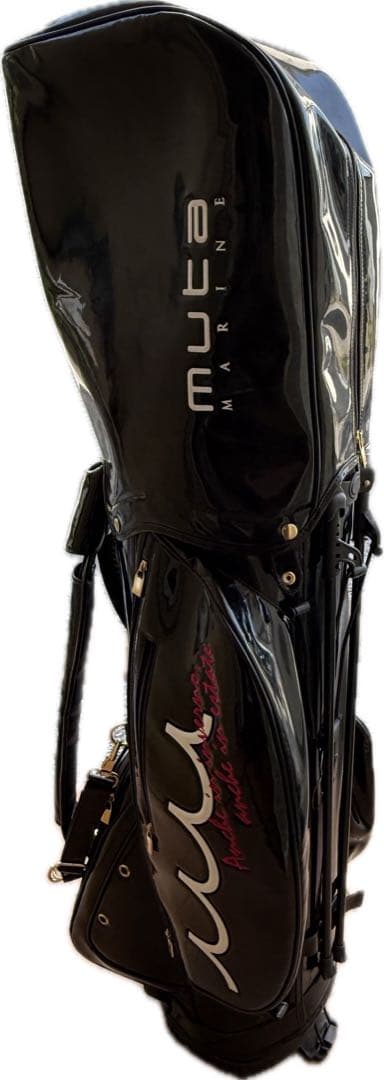 MUTA MARINE ブラックゴルフ　キャディバッグ