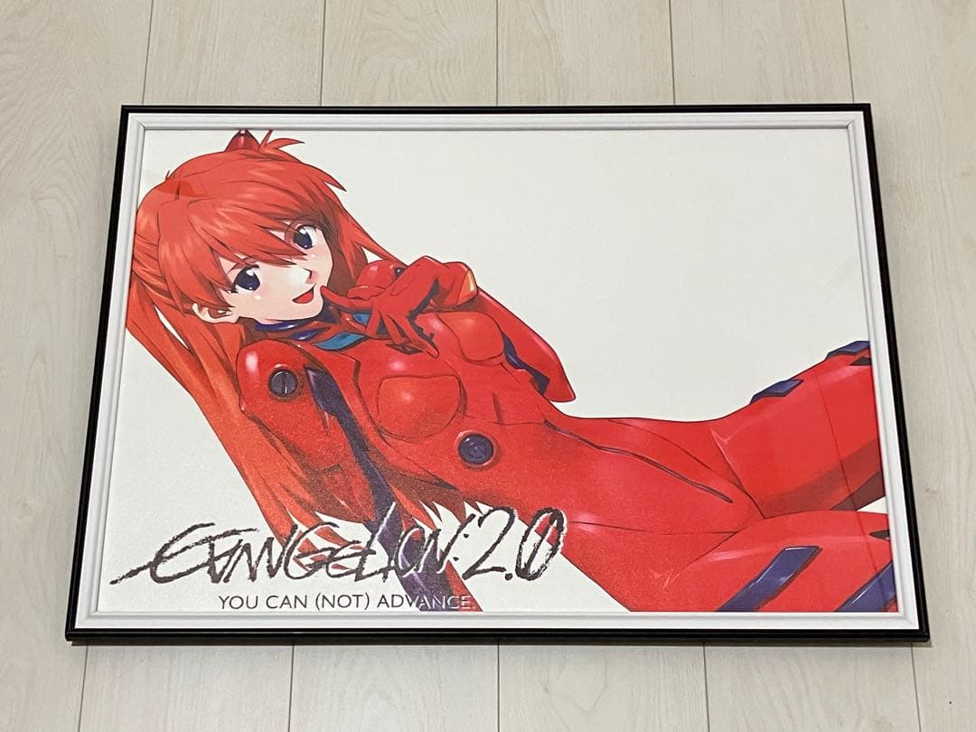 【額縁付き】 A2ポスター エヴァンゲリオン アスカ