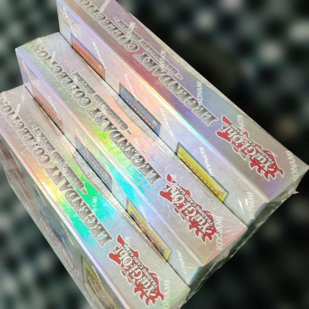 遊戯王 ×3 遊戯王 レジェンダリーコレクション 英語 未開封