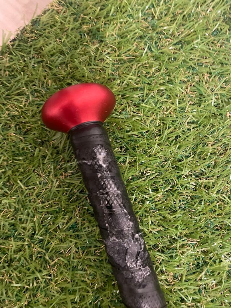 訳あり　軟式 大人 SSK MM23 83cm トップバランス ブラック×レッド