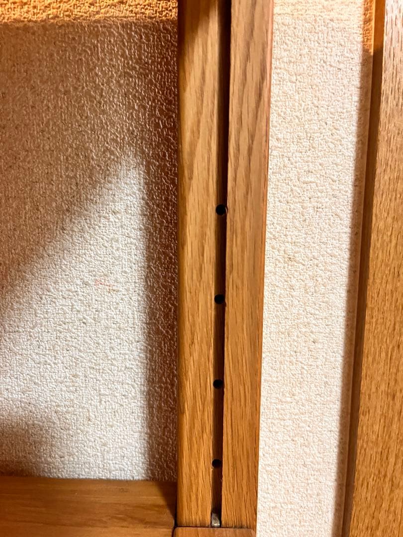 廃盤　無印良ユニットシェルフ　オーク