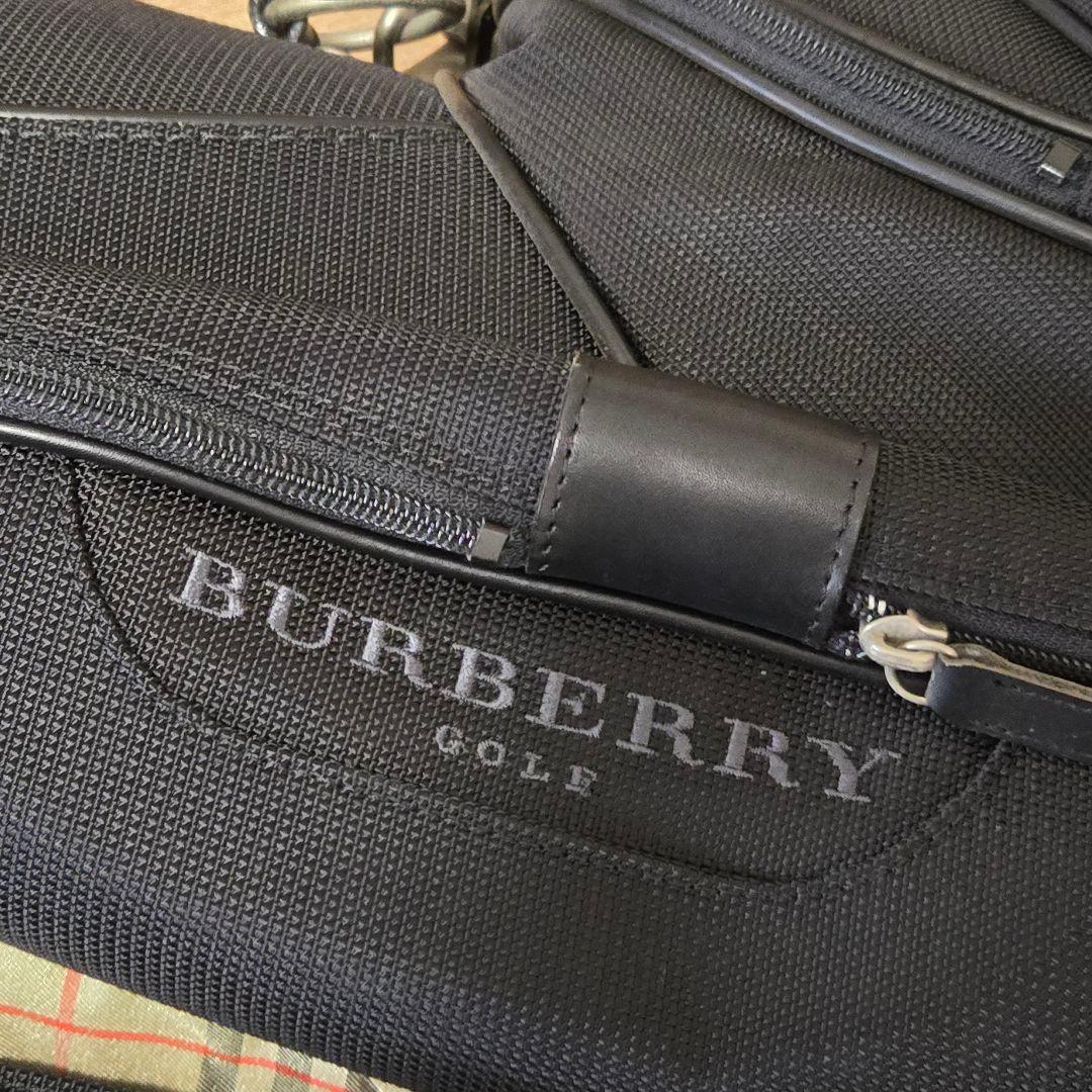 BURBERRY キャディ ゴルフバッグ 2way ハンド ショルダーストラップ