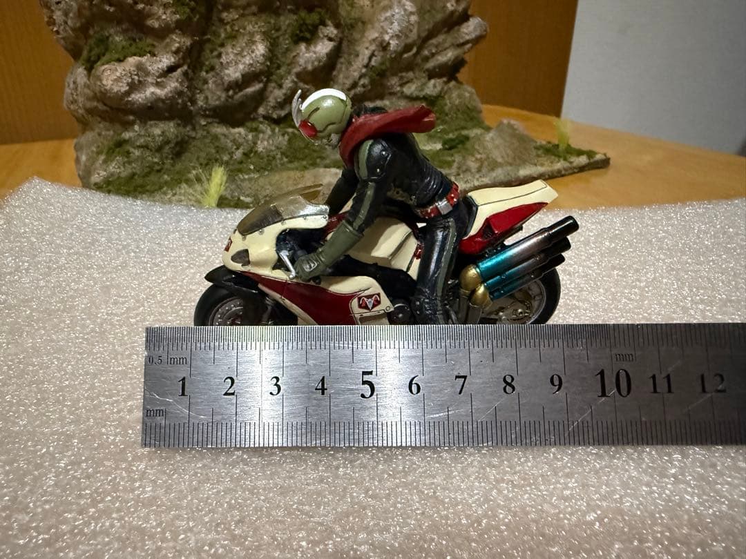 ジオラマ　仮面ライダー2号　新サイクロン号　セット