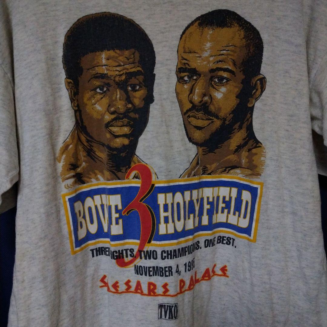 90's ヴィンテージ Bowe vs Holyfield Tシャツ