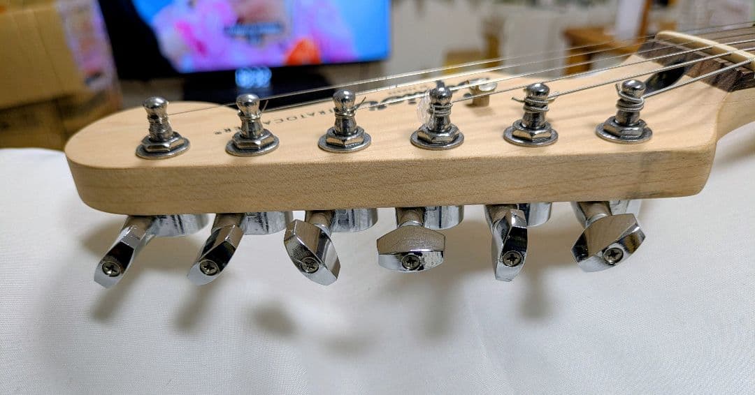 Squier Stratocaster ケース付き、アクセサリー
