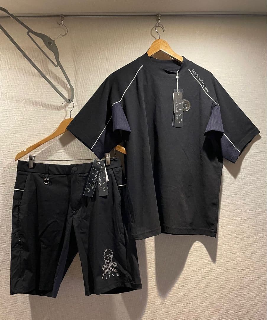 jessie✦新品✦マークアンドロナ✦25年春夏モックネック&パンツセット