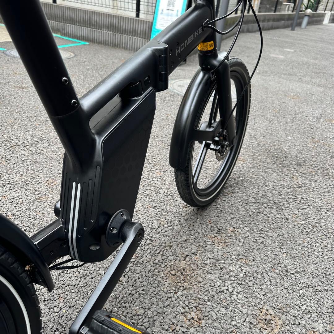 HONBIKE 折りたたみ電動アシスト自転車 カギなし　ジャンク