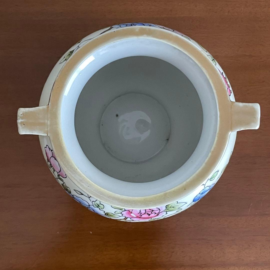 安*治様 オールドノリタケ　花鳥文　花瓶
