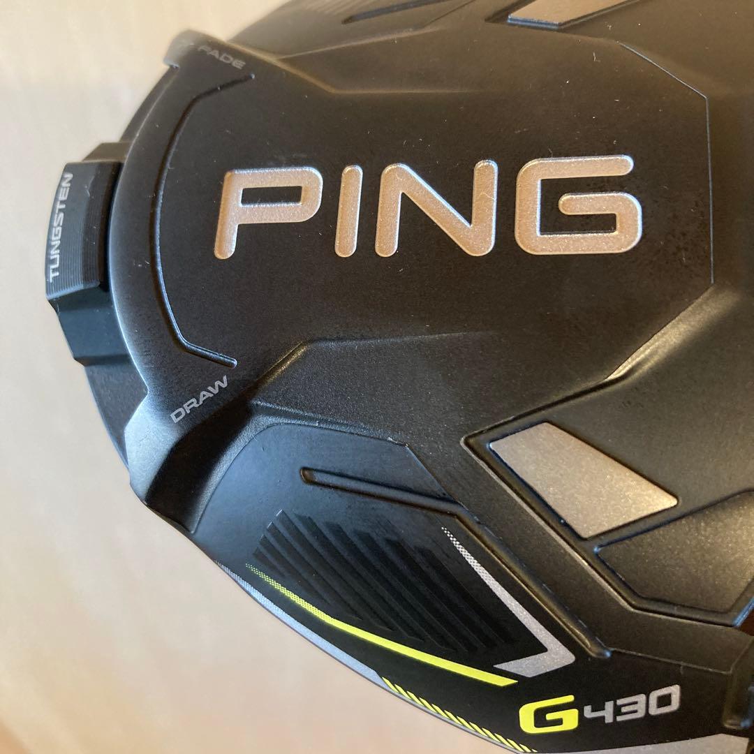 PING G430 LSTドライバー 10.5度 ヘッドカバー付