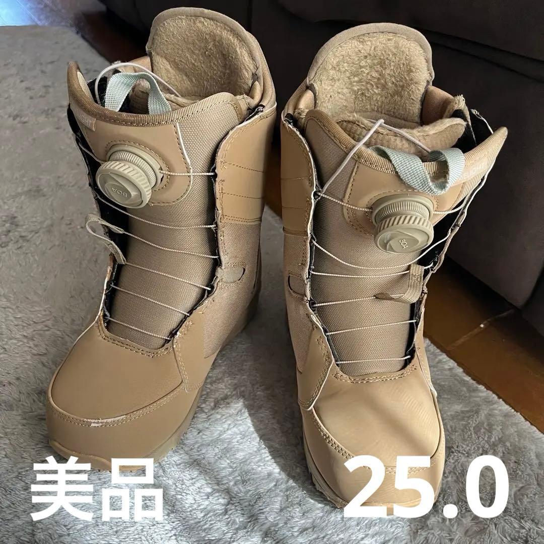 【美品】BURTON　Limelight スノーボードブーツ ベージュ25.0