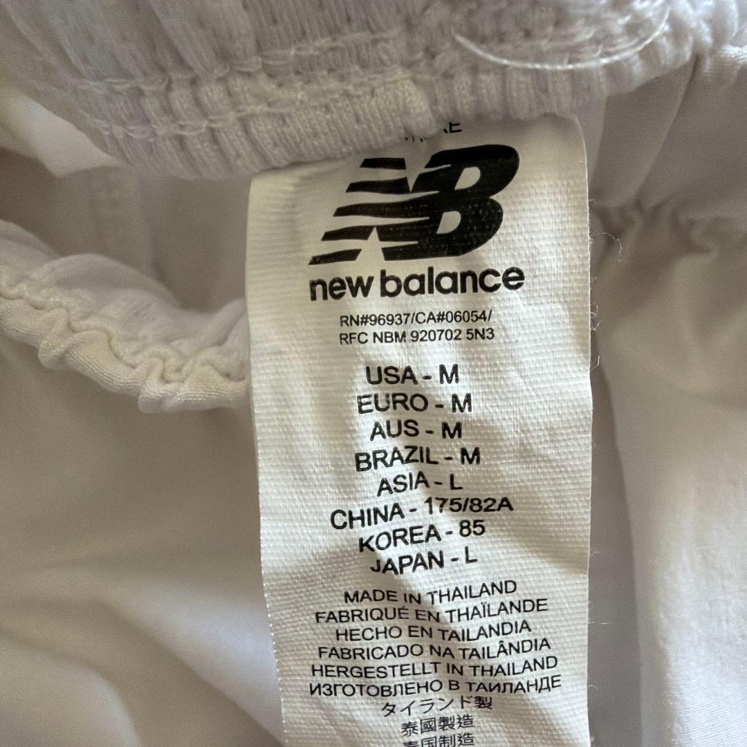 new balance ロンT➕ハーフパンツ