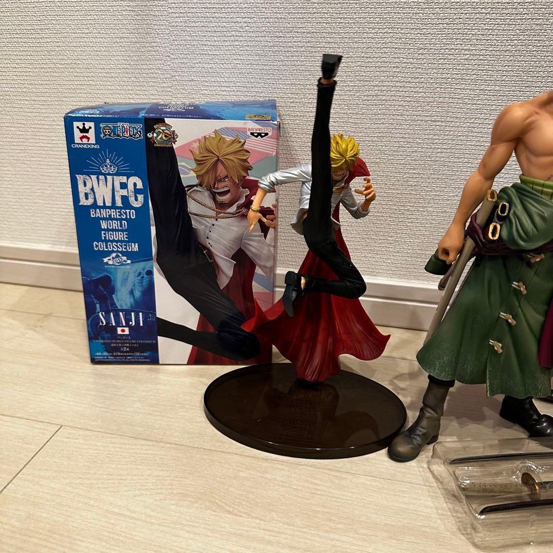 ワンピースフィギュア サンジ ゾロ