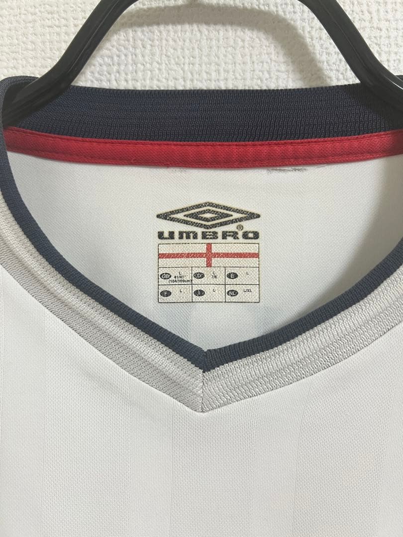 【正規品】Umbro 日韓WC イングランド代表 ベッカム 7番 長袖シャツ