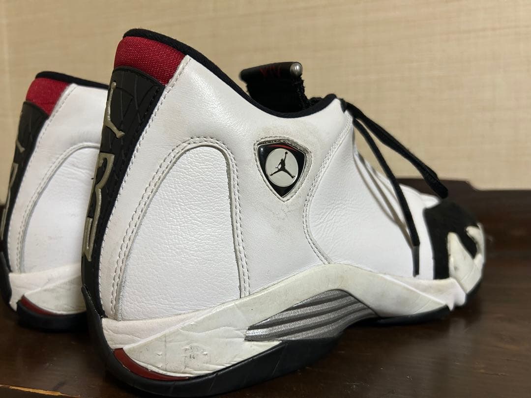 Air Jordan 14 ホワイト/ブラック/レッド