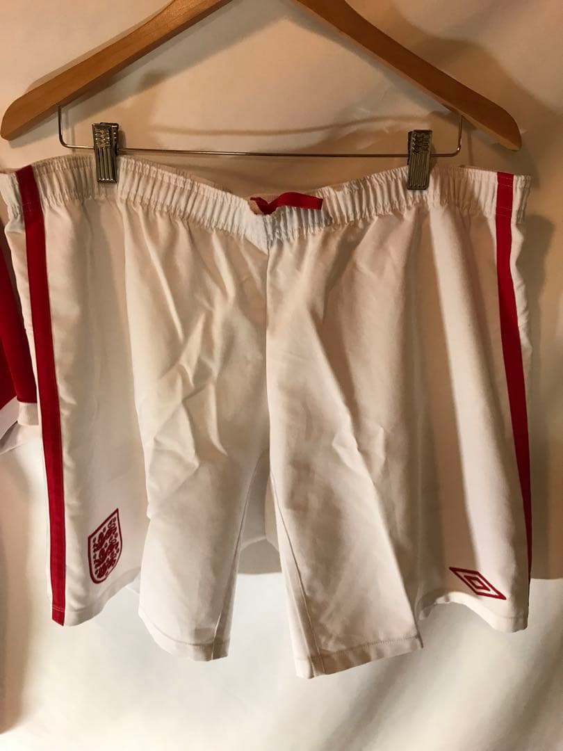 正規品 UMBRO イングランド代表「10」ルーニー ユニフォームパンツセット