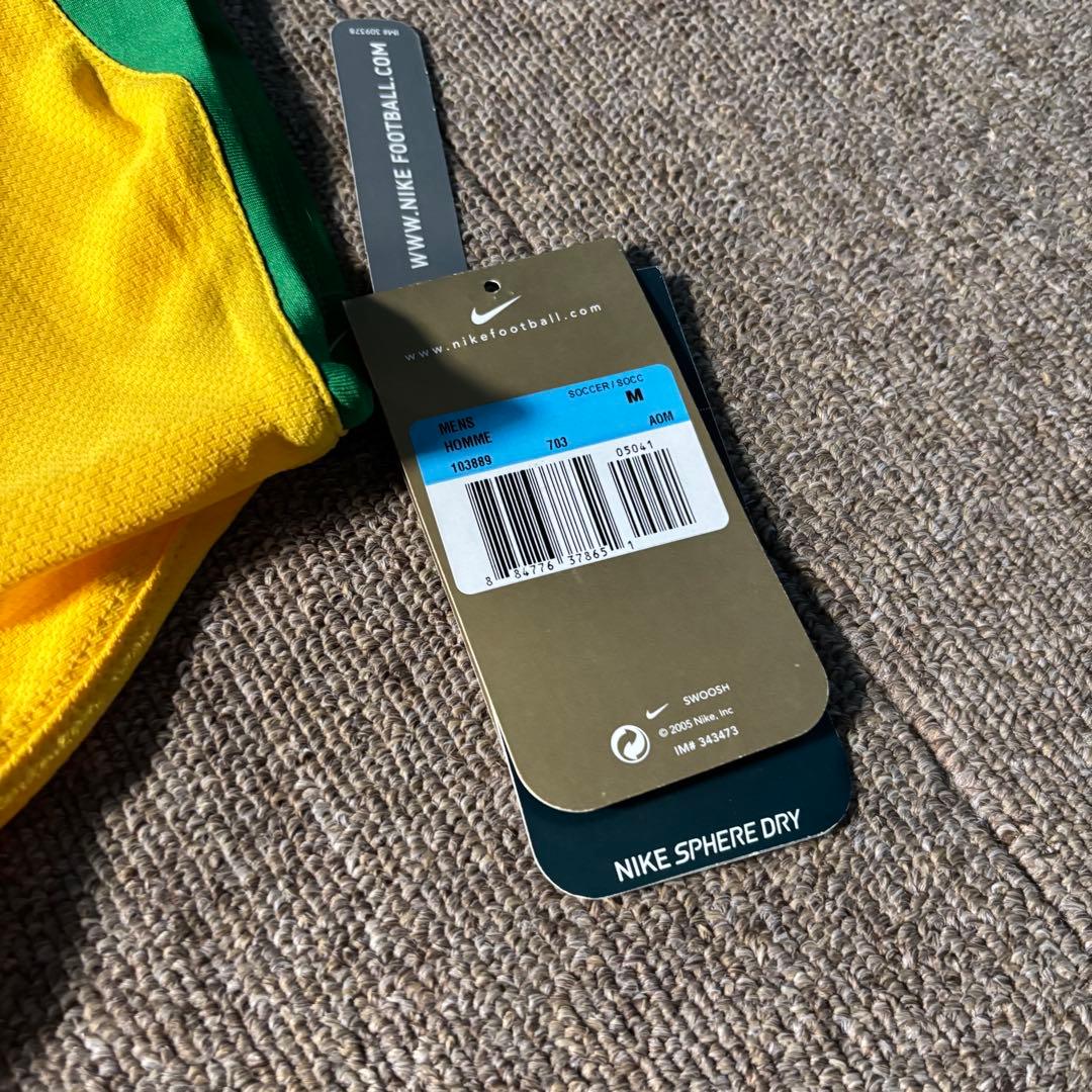 未使用タグ付き 2006 NIKE ブラジル代表 ユニフォーム 00s サッカー