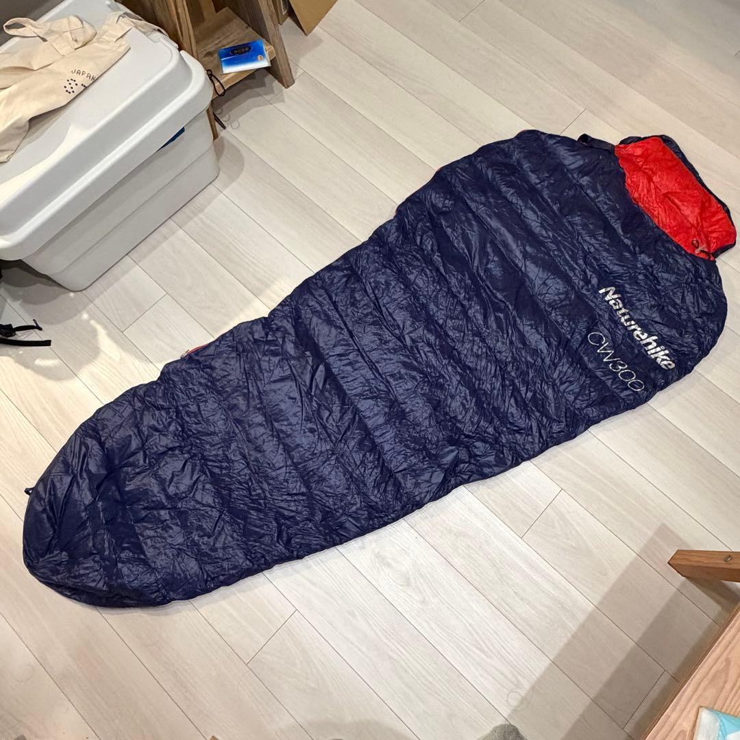 Naturehike マミー型 寝袋 CW300 シュラフ NH18S300