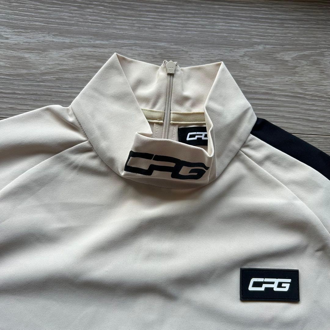 CPG ベージュ ハイネックシャツ