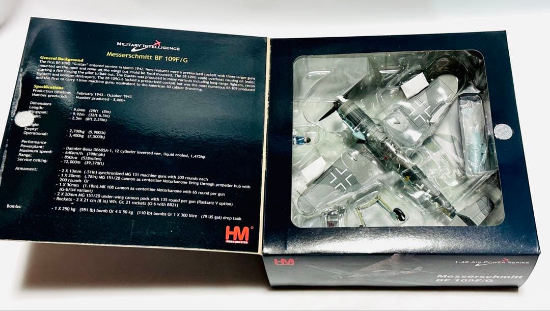 ホビーマスター 1/48 メッサーシュミット BF 109F/G HA8755
