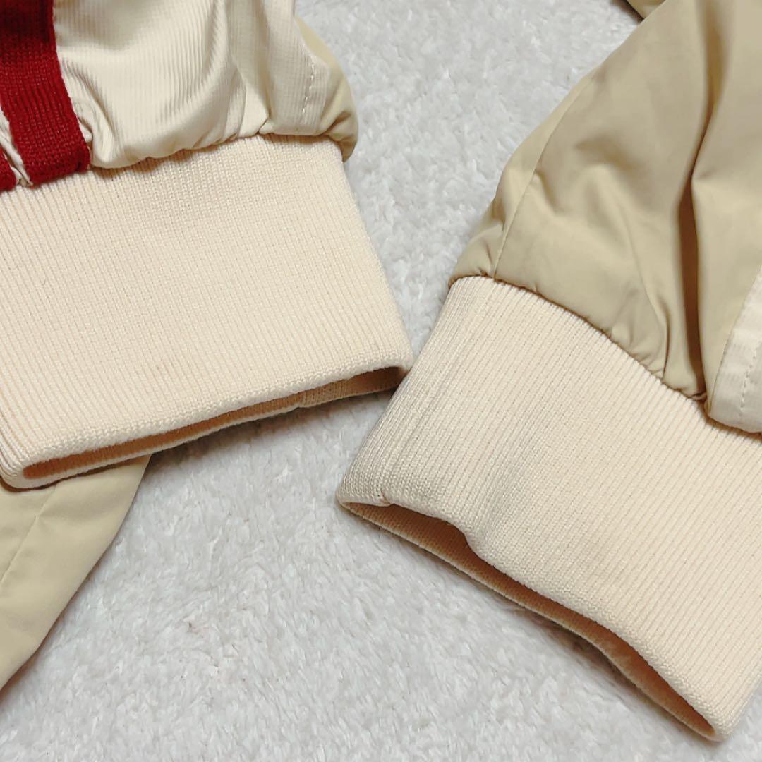 美品　パーリーゲイツ　蓄熱裏地　スニード　ジャケット　ベージュ　ライン