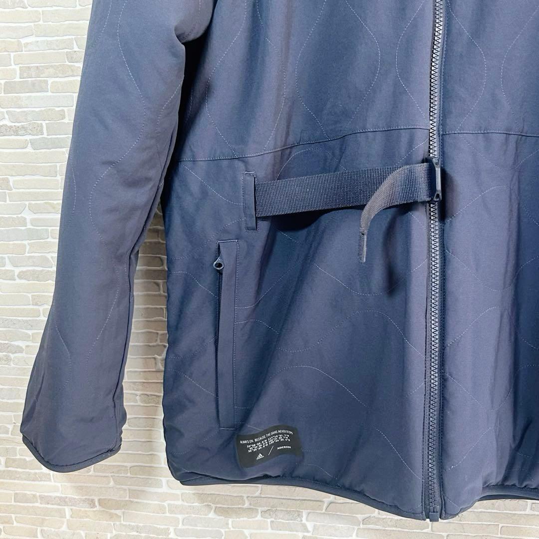 【adidas美品】ADICROSS リバーシブル ボア フェアウェイジャケット