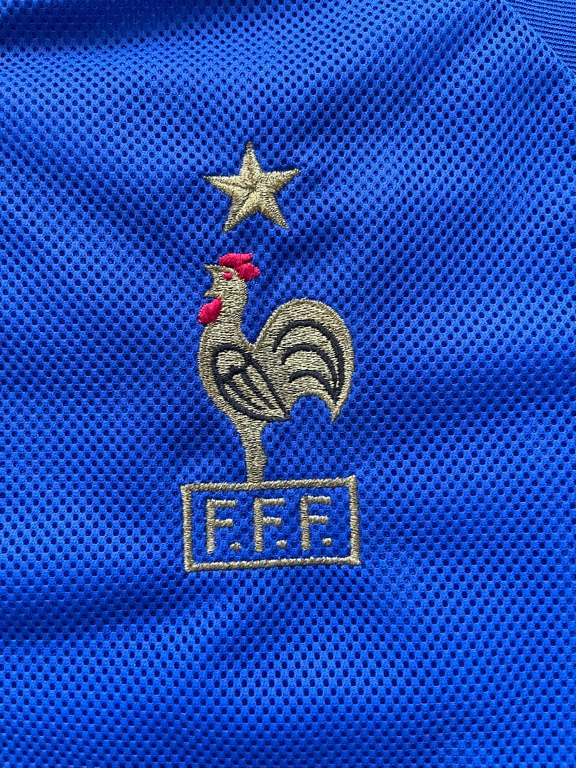 フランス代表 2002 ホーム ユニフォーム adidas W杯 モデル 青