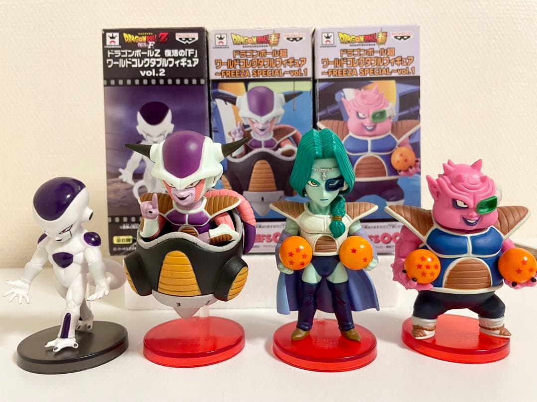ワーコレ　ドラゴンボール　フリーザ　ギニュー特戦隊　ワールドコレクタブル