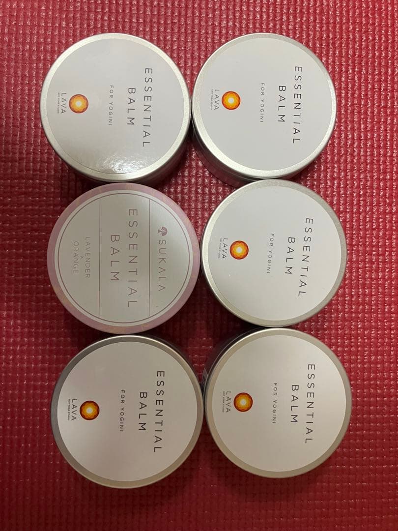 LAVA ESSENTIAL BALM ヨガ用 6個セット