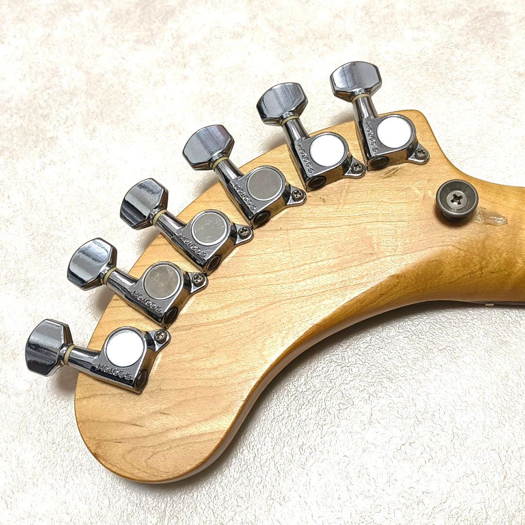 【美品】ZO-3 ライトブルー アンプ内蔵ミニギター ヘッドフォン端子付
