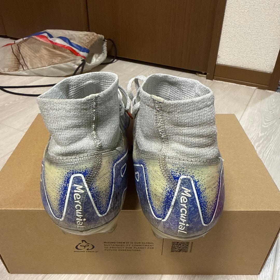 Nike Mercurial zoom グレー/ブルー