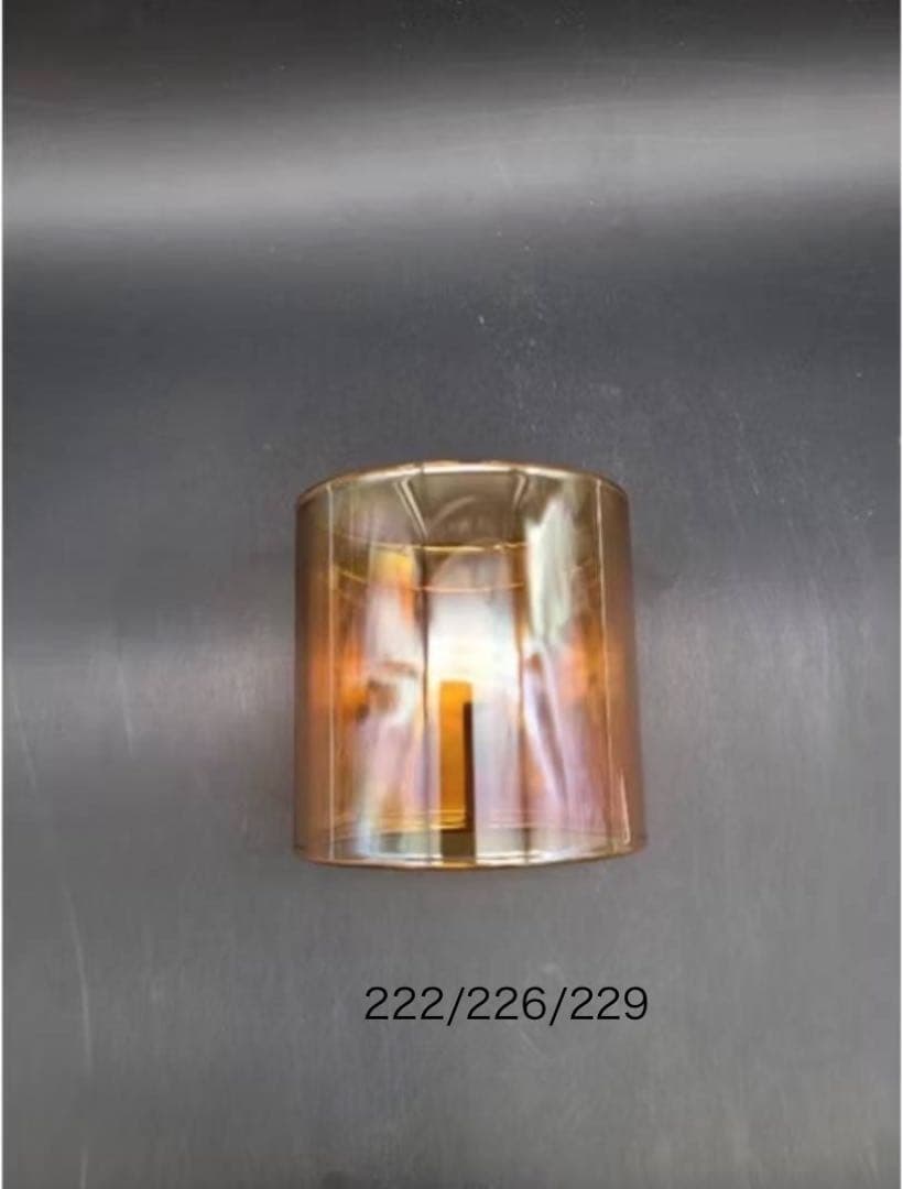 コールマン222/226/229 交換用ホヤ 琥珀色