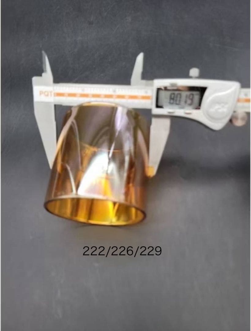コールマン222/226/229 交換用ホヤ 琥珀色