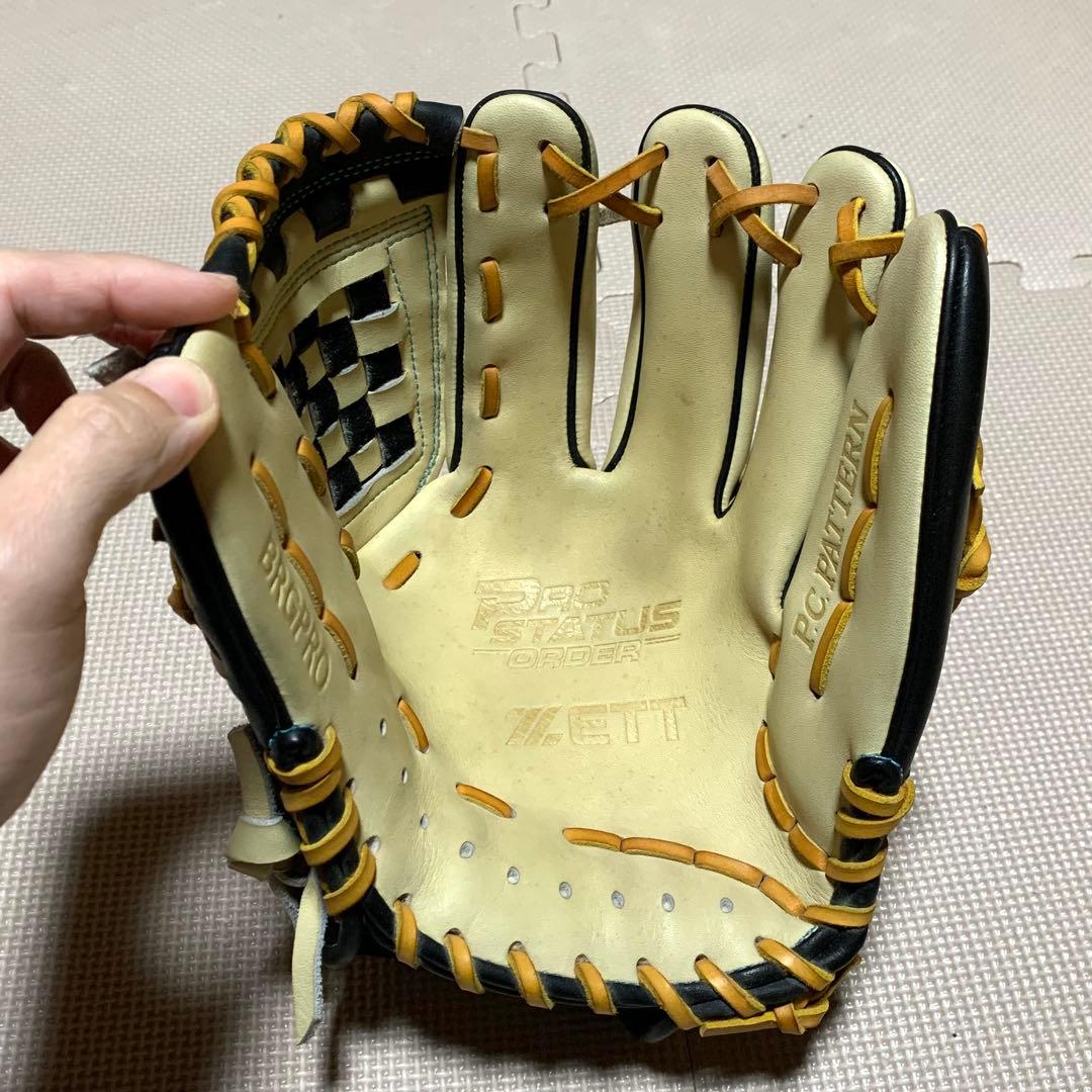 プロステイタスオーダー　源田選手モデル　一般軟式内野手用グラブ　グローブ