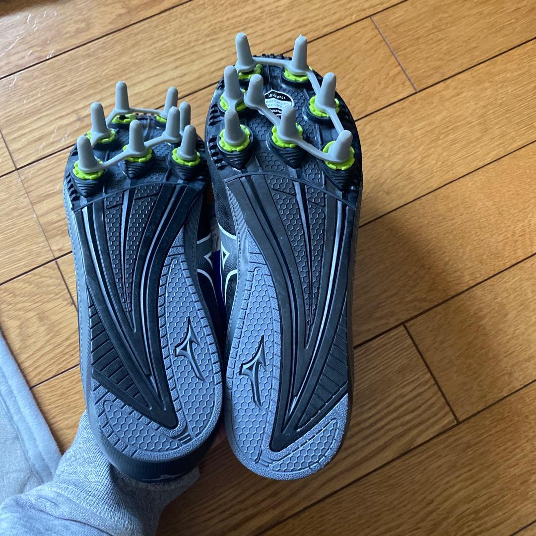未使用　ミズノ　エックスファースト2ワイド　25センチ