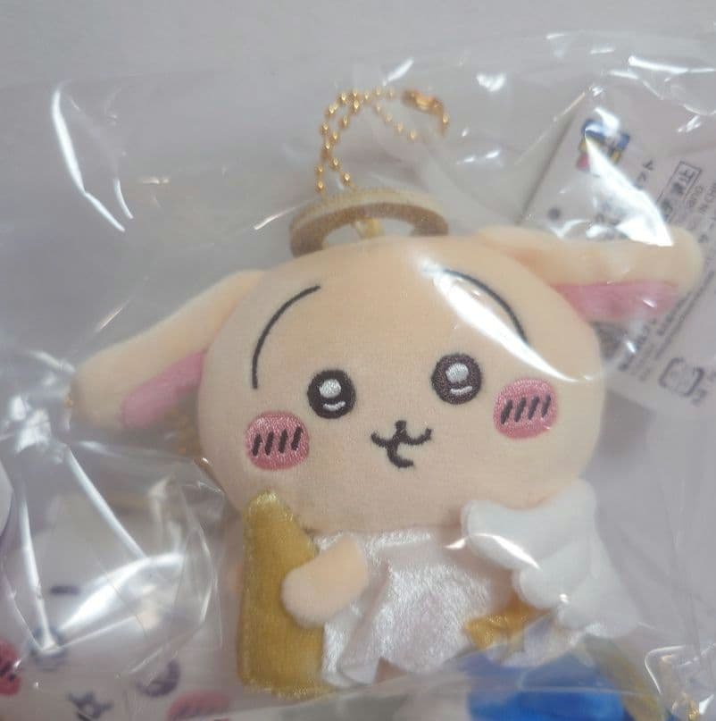 ナガノキャラクターズ　ふわぱたエンジェルマスコット　ちいかわ　ハチワレ　うさぎ