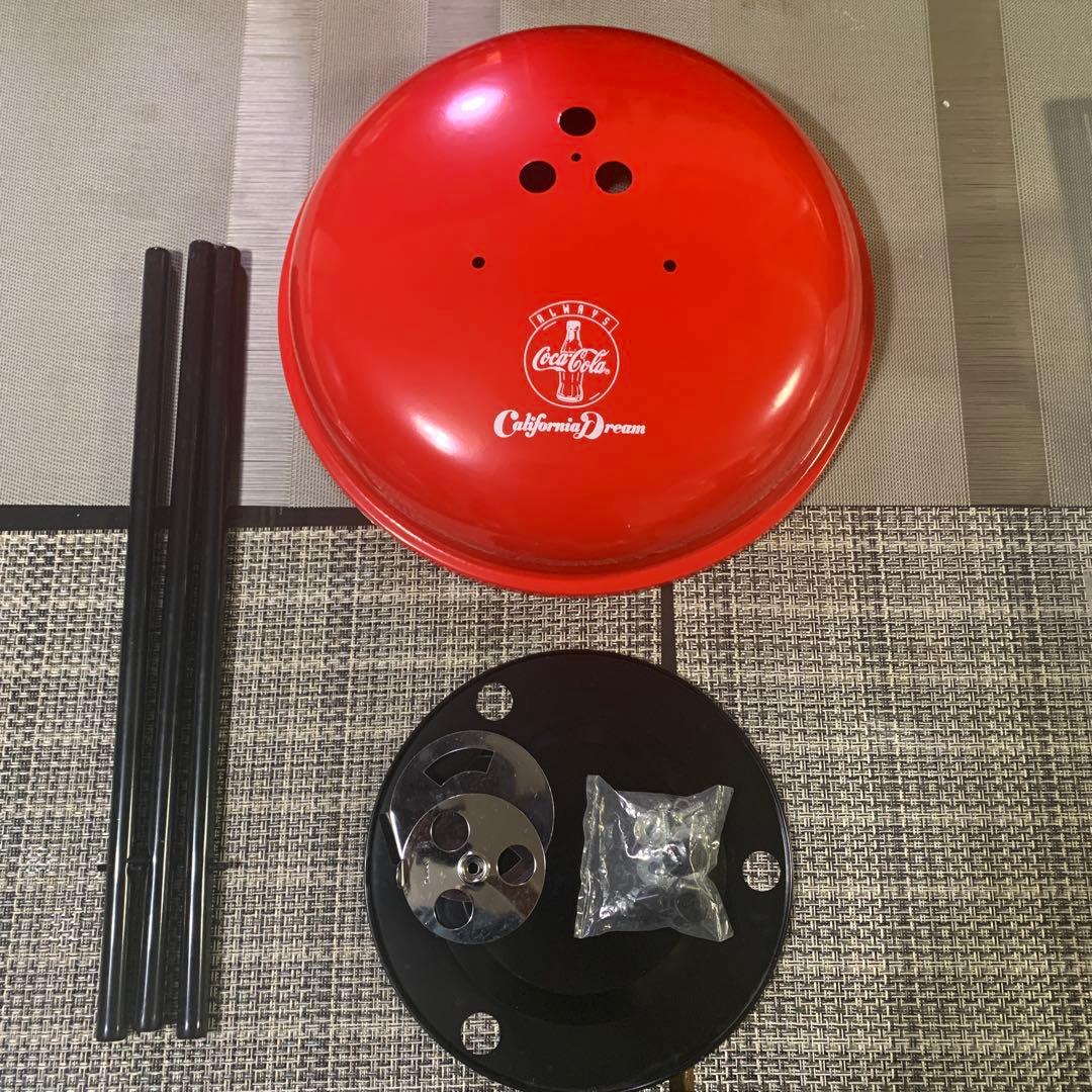 コカコーラ:バーベキューセット&(木製折りたたみテーブルと椅子４脚)
