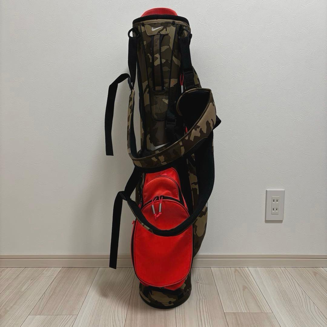 【希少】NIKE GOLF キャディバッグ 迷彩 スタンド 軽量 8.5型