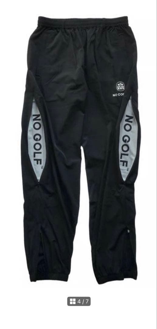 希少S CLUB HAUS NO GOLF WINDBREAKER PANTS