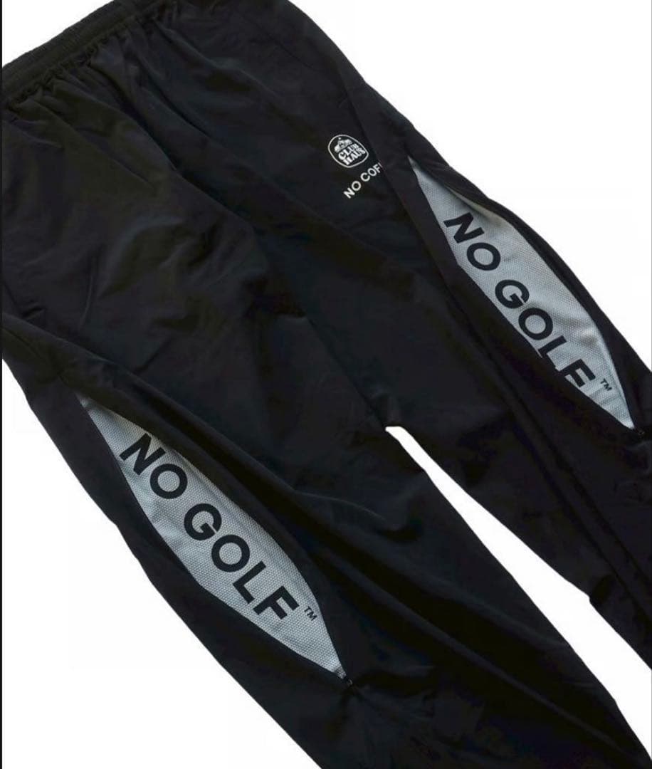 希少S CLUB HAUS NO GOLF WINDBREAKER PANTS
