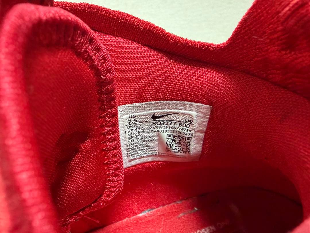 NIKE レブロン17 RED 25.5cm