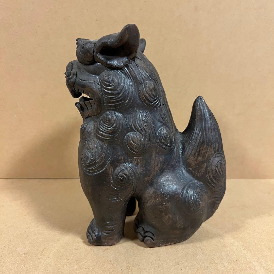 島袋常栄 シーサー 置物 沖縄 獅子 狛犬 神様 守神 魔除け 縁起物 オブジェ